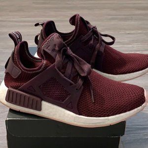 Adidas NMD_XR1 W, Sz 8, burgundy/pink. Used/good